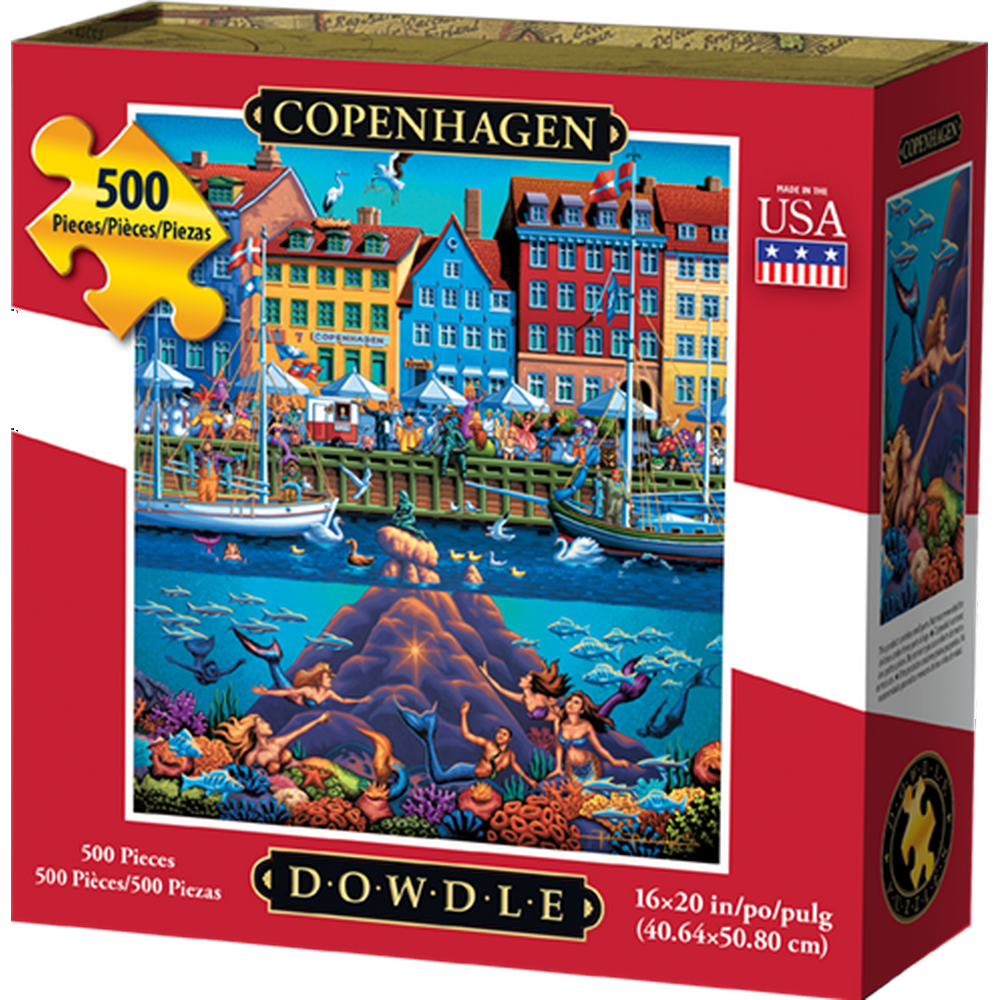 Dowdle Jigsaw Puzzle - Copenhagen - 500 Piece - Walmart.com - Walmart.com