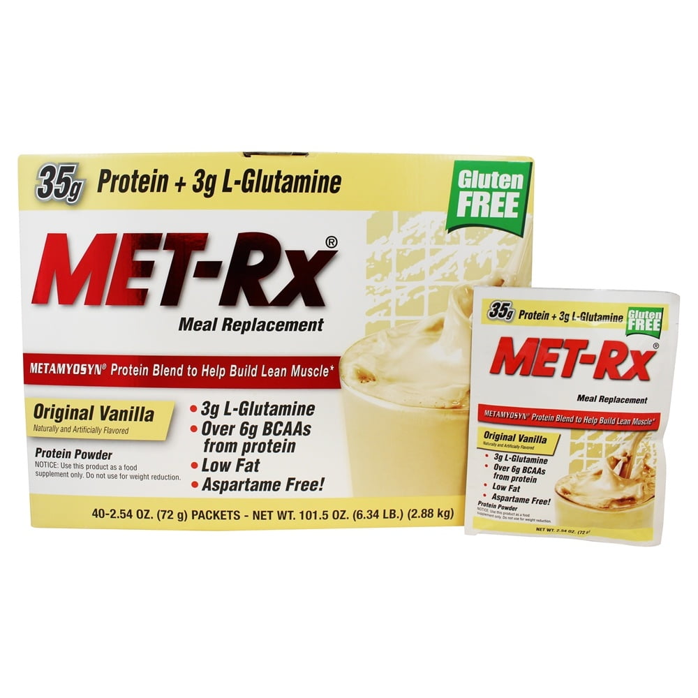 METRx Meal Replacement Protein Powder Original Vanilla 40 Packet(s