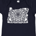 thumbnail image 4 of Inktastic Oregon Silhouette Mandala Boys or Girls Baby Bodysuit, 4 of 5