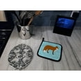 thumbnail image 3 of Caroline's Treasures Red Fox Blue Check Pair of Pot Holders, 3 of 3