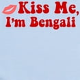 thumbnail image 2 of CafePress - Kiss Me, I'm Bengali. Infant Bodysuit - Baby Light Bodysuit, Size Newborn - 24 Months, 2 of 4