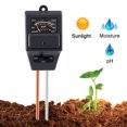 thumbnail image 1 of Coofit Soil Tester 3 in 1 Moisture Meter Sunlight Sensor PH Sensor Meter for Plant, 1 of 5