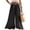 Black, variant on Women's High Waist Cotton Linen Wide Leg Pants with Pockets & Woven Square Buckle Belt, Lightweight Flowy Palazzo Trousers, Solid Casual Beach Vacation Pants(BlackL)