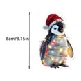 thumbnail image 1 of Acrylic 2D Christmas Tree Ornaments – Round Festive Holiday Decor with Attached Ribbon, 1 Piece, 1 of 2
