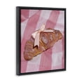 thumbnail image 2 of Stupell Industries Glam Glam Ribbon Croissant Black Floating Frame Canvas Art, 17 x 21, by LISH Creative, 2 of 8