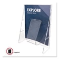 thumbnail image 2 of Stand-Tall Wall-Mount Literature Rack, Magazine, 9.13w X 3.25d X 11.88h, Clear | Bundle of 10 Each, 2 of 8