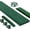 17inch 40pcs, variant on MAXPACE 62pcs Garden Stakes Kit: Includes 20 Sets of Fiberglass Plant Sticks Supports & Accessories for DIY 4ft, 5ft, 6ft, 7ft Stakes for Tomato, Vegetables, Indoor & Outdoor Gardening Supplies