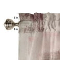thumbnail image 6 of Pink Smudge Square Painting Wall Curtain Home Decoration Living Room Short Curtains Window Treatments For Kitchen Bedroom, 6 of 6