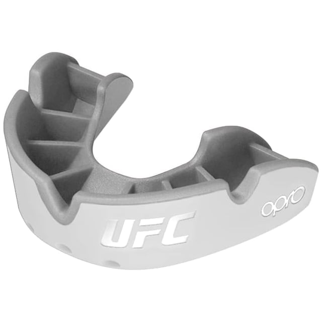 Protector bucal OPRO UFC Silver Level, moldeable, multicapa