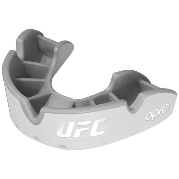 Protector bucal OPRO UFC Silver Level, moldeable, multicapa