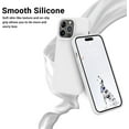 thumbnail image 6 of Entronix Silicone Case Compatible with iPhone 14 Pro Max, Protective Cover, White, 6 of 6