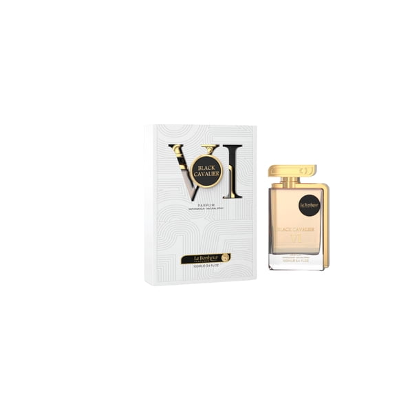 Perfume Le Bonheur Black Cavalier Vi Eau de Parfum para hombre, 100 ml