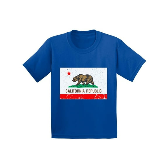 Awkward Styles California Republic Flag Youth Tshirt California Flag Shirt California Shirts for Kids California Bear T Shirt Cali Tshirts Gifts from California Cali Gifts for Boys and Girls