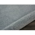 thumbnail image 6 of Malibu Shag Solid Slate Area Rug, 6 of 7
