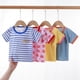 thumbnail image 2 of Camiseta para niños, ropa para niños, manga corta, algodón de verano, Top de dibujos animados para hombres y bebés, nuevo estilo coreano para niñas, 2 of 6