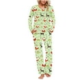 thumbnail image 2 of Fznquz Womens Pajama Sets Soft Christmas 2 Piece Sleepwear Top and Pants Long Sleeve Womens Pj, 2 of 8