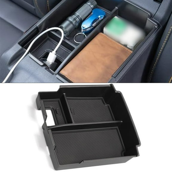 For Ford For Bronco 2025 4-door Center Console Organizer Armrest Storage Box