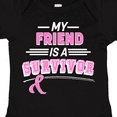 thumbnail image 4 of Inktastic My Friend is a Survivor Breast Cancer Awareness Boys or Girls Baby Bodysuit, 4 of 5