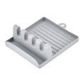 thumbnail image 1 of Multifunctional Kitchen Rack Plastic Non-slip Stove Top Pan Bucket Holder Kitchen Cooking Utensil Holder Spoon Spatula Rest heqiyong LED, 1 of 2