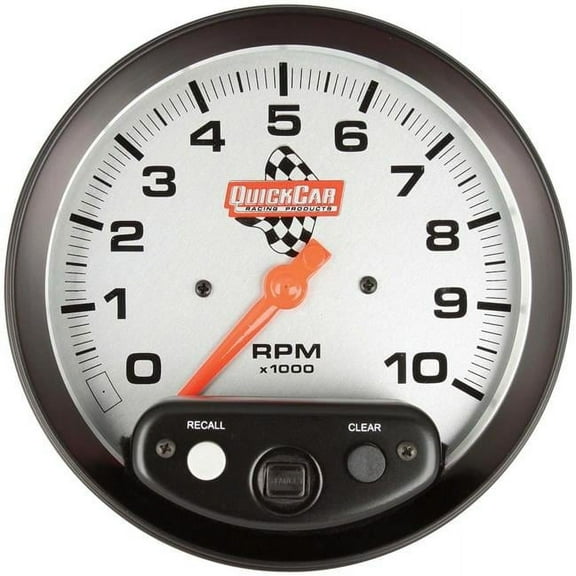 Quickcar Racing Products 5in Tach w/Memory 10k