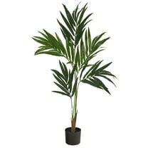 Nearly Natural 4' Kentia Artificial Palm Tree, Green