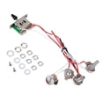 thumbnail image 3 of 1x Pots for Guitar PreWired 1 Volume 2 Tone Control & 8 Pcs M2.5X32MM Guitar Humbucker Pickups Screw and Spring, 3 of 8