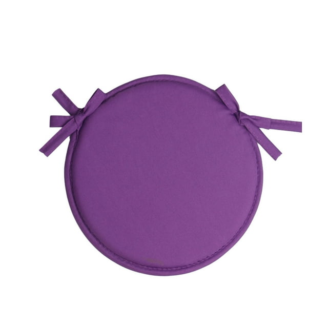 relayinert 1/2/3/5 Confort et Durabilité des Chaises Coussin Rond Doux et Confortable Violet 1 Pce