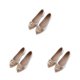 thumbnail image 2 of Minnieouse 1 par de mocasines de diamantes de imitación para mujer que viajan, zapatos de banquete para niñas, calzado deslizante con punta Type1 NO1, 2 of 5