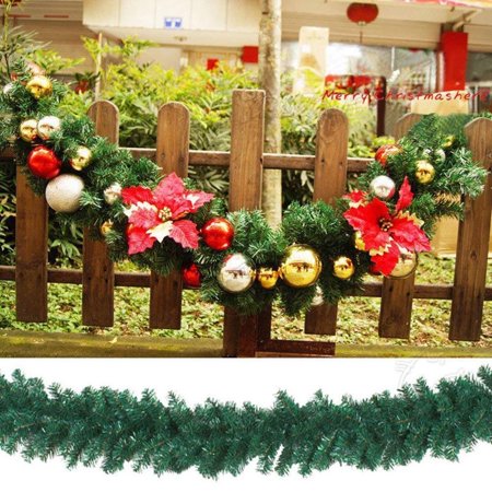 2.7M Christmas Decorations Ornaments Xmas Tree Garland Rattan Home Wall (Best Deals Day After Christmas)