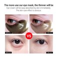 thumbnail image 4 of Black Pearl Hydra-Gel Eye Mask Sheet Collagen Eye Patches Skin Care Hyaluronic Acid Gel for Moisturizing Relieve Dark Circles Eye Bag, 4 of 8