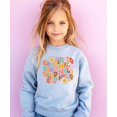 thumbnail image 4 of Retro Cardinals Sweatshirt School Pride Sweater for Adults and Teens Gray Sweatshirt Youth Medium, 4 of 4