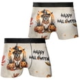 thumbnail image 3 of Happy Halloween Boxer Witches Hat Pumpkin Carving All Over Print Boxer Briefs Underwear for Men Dad Boxers Dog Lover Gifts Idea - 02019, 3 of 6