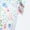 Blue Pink Ditsy, variant on Ditsy Floral Flutter Cap Sleeve Square Neck Midi Dress | S-3X