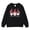 AB1982 Black, variant on Bjutir Girl'S Christmas Sweatshirts Graphic Print Tops Crewneck Winter Long Sleeve Pullover Cute Outdoor Wear, Size 4-12 Years, Black