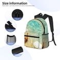 thumbnail image 3 of Fotbe Starfish And Seashell On The Beach Mochila Ligera Casual para Laptop para Hombres y Mujeres, Mochila Impermeable de Uso Diario, Mochila para Universidad, 3 of 6
