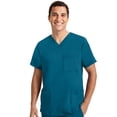 thumbnail image 5 of Healing Hands Purple Label - Men's Jake Top 's Three Pocket V-Neck Scrub Top, 5 of 9