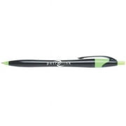 Hub Pen 329LIME-BLUE Javalina Midnight Black Pen - Lime Green Trim & Blue Ink - Pack of 250