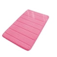 thumbnail image 3 of Bathroom Rug Mat, Absorbent Non-slip, 15.7 x 23.6 Inch Blue Striped Coral Fleece, Have 1 piece, Suitable for Bathroom Shower Floor, 3 of 7