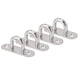 thumbnail image 4 of Ganchos de techo, 4 piezas Ganchos ovalados Ojal Ganchos ovalados Ganchos para ojos Tornillo Los mejores materiales, 4 of 8