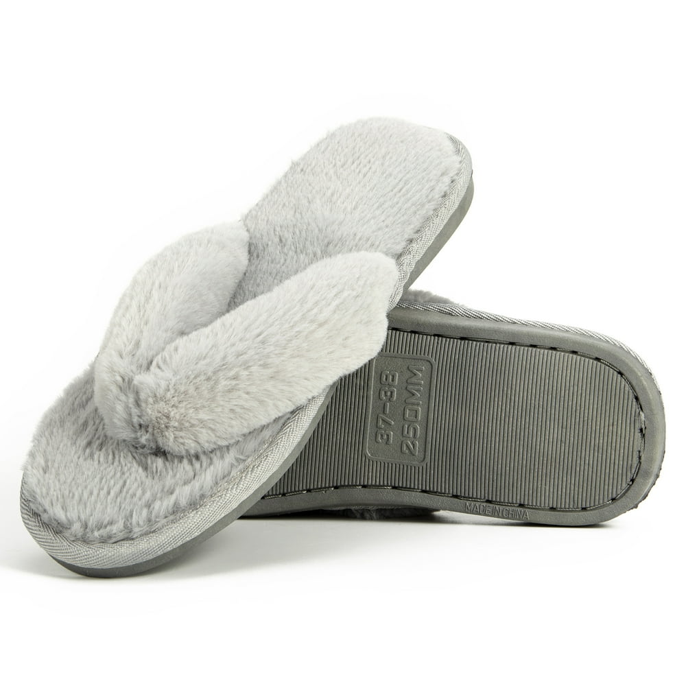 DODOING DODOING Women's Comfy Flip Flops Indoor House Slippers with