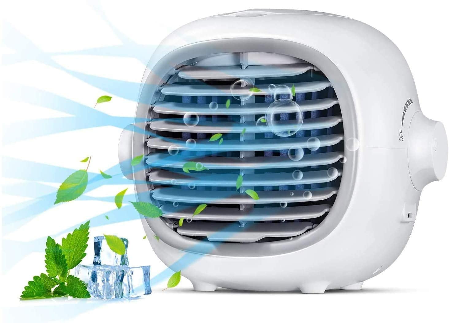 Mini Air Personal Cooler Quick Easy Way Conditioner Cool Space Office Room NEW!! 