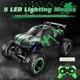 thumbnail image 4 of HNH 1:16 RC Monster Truck Cars Toys for Boys, 4WD Remote Control Car,  25+Km/H  High-Speed off-Road RC Truck with Lights & 2 Rechargable Batteries, 4 of 9