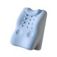 thumbnail image 4 of Cojín de apoyo lumbar con cuña para el cuello, almohada cómoda de espuma viscoelástica para oficina, viajes, estar sentado durante largos períodos Azul grisáceo, 4 of 9