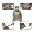 thumbnail image 4 of Outdoor Mosquitoes Mesh Clothes Fly Net Shirt Mesh Hooded Jackets Honeys Harvesting Clothing Beekeepers Mesh Hood, 4 of 11
