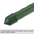thumbnail image 4 of Uxcell 0.63" Inner Dia Plastic Pointed Garden Plants Bamboo Cane End Caps Green 80 Pack, 4 of 5