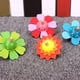 thumbnail image 2 of Peonza para Niños, Peonza de Madera Pintada con Flores, 2 of 5
