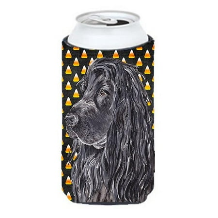 

English Cocker Spaniel Halloween Candy Corn Tall Boy Hugger