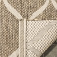 thumbnail image 6 of SAFAVIEH Courtyard Linnet Geometric Indoor/Outdoor Area Rug, Brown/Beige, 5'3" x 7'7", 6 of 10