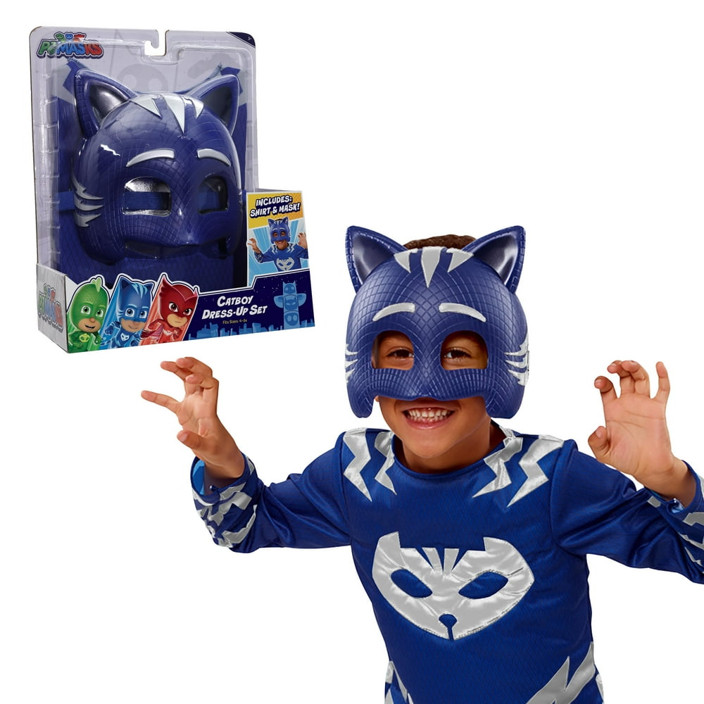 PJ Masks Turbo Blast Catboy Dress Up Set, Ages 3 +