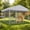 7.5*7.5 FT & Feeder Bowls, variant on CLOUDREST PRO 7.5x7.5x6FT Outdoor Dog Kennel with Rotating Feeder Bowls, Waterproof UV-Reflective Roof, Heavy Duty Galvanized Welded Wire Steel, Secure Lock, Large Dog Cage Pen for Backyard